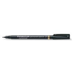   STAEDTLER Alkoholos marker, 0,6 mm, STAEDTLER "Lumocolor® special 319 F", fekete