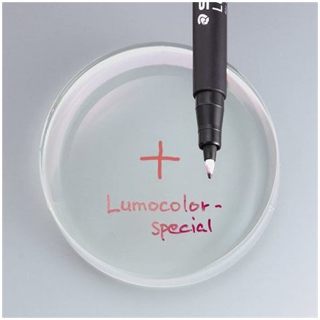 STAEDTLER Alkoholos marker, 0,6 mm, STAEDTLER "Lumocolor® special 319 F", fekete