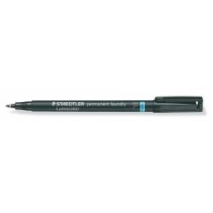   STAEDTLER Textil jelölő alkoholos marker, 0,6 mm, kúpos, STAEDTLER "Lumocolor® laundry 319 LM", fekete