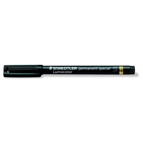 STAEDTLER Alkoholos marker, 0,4 mm, STAEDTLER "Lumocolor® special 319 S", fekete