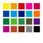 STAEDTLER Filctoll készlet, 1 mm, STAEDTLER "Triplus 323", 20 különböző szín