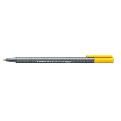  STAEDTLER Tűfilc, 0,3 mm, STAEDTLER "Triplus 334", sárga
