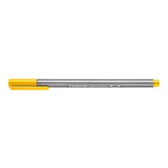   STAEDTLER Tűfilc, 0,3 mm, STAEDTLER "Triplus 334", napsárga