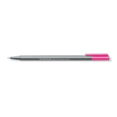   STAEDTLER Tűfilc, 0,3 mm, STAEDTLER "Triplus 334", neon rózsaszín