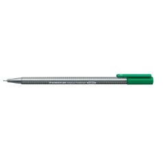   STAEDTLER Tűfilc, 0,3 mm, STAEDTLER "Triplus 334", zöld