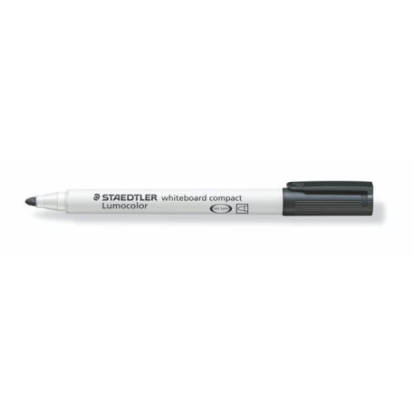 STAEDTLER Táblamarker, 1-2 mm, kúpos, STAEDTLER "Lumocolor 341", fekete