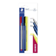   STAEDTLER Vegyes írószer készlet, 4 darabos, STAEDTLER "Triplus® multi set 34P1"