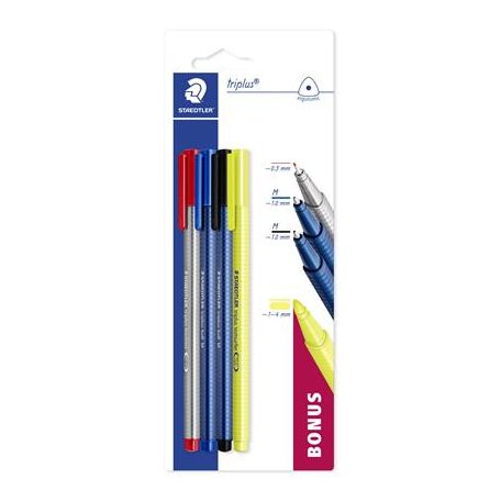 STAEDTLER Vegyes írószer készlet, 4 darabos, STAEDTLER "Triplus® multi set 34P1"