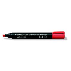   STAEDTLER Alkoholos marker, 2-5 mm, vágott, STAEDTLER "Lumocolor® 350", piros