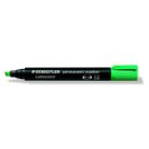 STAEDTLER Alkoholos marker, 2-5 mm, vágott, STAEDTLER "Lumocolor® 350", zöld
