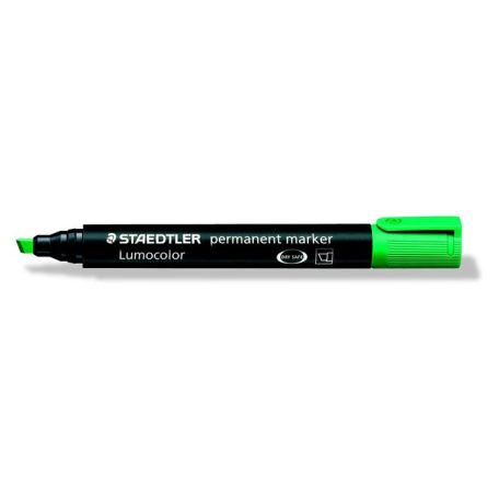 STAEDTLER Alkoholos marker, 2-5 mm, vágott, STAEDTLER "Lumocolor® 350", zöld