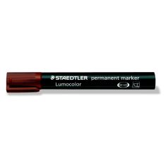  STAEDTLER Alkoholos marker, 2-5 mm, vágott, STAEDTLER "Lumocolor® 350", barna
