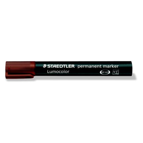 STAEDTLER Alkoholos marker, 2-5 mm, vágott, STAEDTLER "Lumocolor® 350", barna