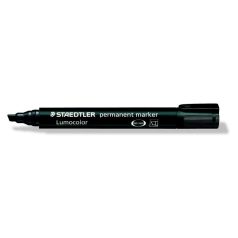   STAEDTLER Alkoholos marker, 2-5 mm, vágott, STAEDTLER "Lumocolor® 350", fekete