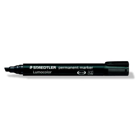 STAEDTLER Alkoholos marker, 2-5 mm, vágott, STAEDTLER "Lumocolor® 350", fekete