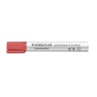 STAEDTLER Táblamarker, 2-5 mm, vágott, STAEDTLER "Lumocolor® 351 B", piros