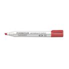 STAEDTLER Táblamarker, 2-5 mm, vágott, STAEDTLER "Lumocolor® 351 B", piros