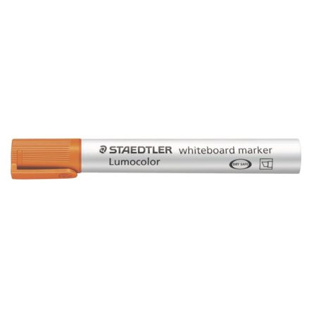 STAEDTLER Táblamarker, 2-5 mm, vágott, STAEDTLER "Lumocolor® 351 B", narancssárga