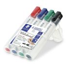 STAEDTLER Táblamarker készlet, 2 mm, kúpos, STAEDTLER "Lumocolor® 351", 4 különböző szín