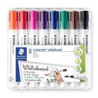 STAEDTLER Táblamarker készlet, 2 mm, kúpos, STAEDTLER "Lumocolor® 351", 8 különböző szín
