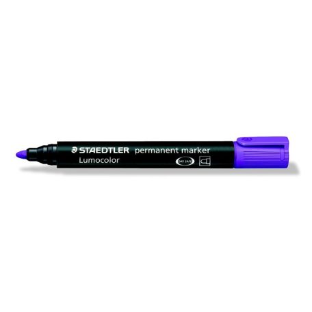 STAEDTLER Alkoholos marker, 2 mm, kúpos, STAEDTLER "Lumocolor® 352", lila