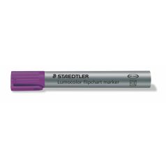   STAEDTLER Flipchart marker, 2 mm, kúpos, STAEDTLER "Lumocolor 356", ibolya