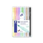 STAEDTLER Szövegkiemelő készlet, 1-4 mm, STAEDTLER "362 C", 10 különböző szín