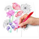 STAEDTLER Golyóstoll, 1 mm, nyomógombos, STAEDTLER® "4230 M", 8 különböző szín