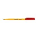 STAEDTLER Golyóstoll, 0,3 mm, kupakos, STAEDTLER "Stick 430 F", piros