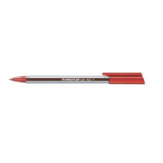   STAEDTLER Golyóstoll, 0,3 mm, kupakos, STAEDTLER "Ball 432", piros