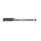STAEDTLER Golyóstoll, 0,3 mm, kupakos, STAEDTLER "Ball 432", fekete