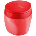 STABILO Hegyező display, egylyukú, tartályos, STABILO "Woody 3 in 1", piros