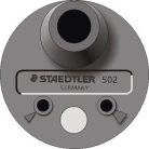 STAEDTLER Hegyező, egylyukú, 2 mm-es hegyhez, STAEDTLER "Mars 502"