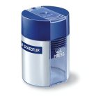 STAEDTLER Hegyező, egylyukú, tartályos, STAEDTLER "511", kék
