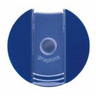 STAEDTLER Hegyező, egylyukú, tartályos, STAEDTLER "511", kék