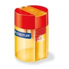 STAEDTLER Hegyező, egylyukú, tartályos, STAEDTLER "511", vegyes színek
