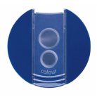 STAEDTLER Hegyező, kétlyukú, tartályos, STAEDTLER "Noris 512 F", kék