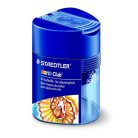 STAEDTLER Hegyező, kétlyukú, tartályos, STAEDTLER "Noris 512 F", kék