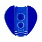 STAEDTLER Hegyező, kétlyukú, tartályos, STAEDTLER "Noris 512 F", kék