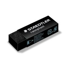   STAEDTLER Radír, STAEDTLER "Rasoplast B20", fekete