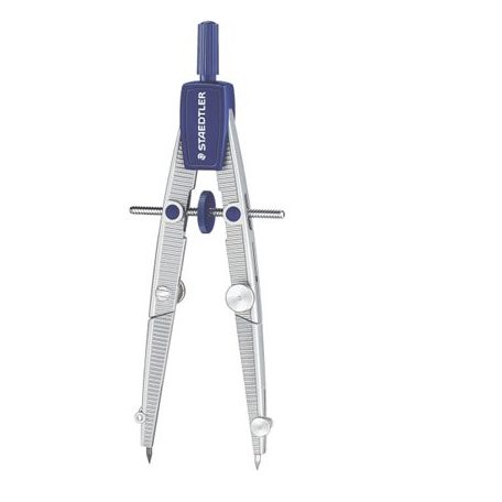 STAEDTLER Körző készlet, precíziós, 3 darabos, STAEDTLER "Noris 550 01/02"