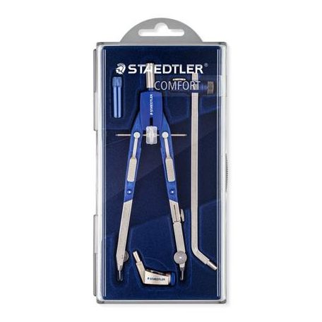 STAEDTLER Körző készlet, precíziós, 4 darabos, STAEDTLER "Mars® comfort 552"