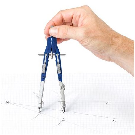 STAEDTLER Körző készlet, precíziós, 4 darabos, STAEDTLER "Mars® comfort 552"