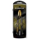 STAEDTLER Körző készlet, precíziós, 3 darabos, STAEDTLER "Norix® 555", sárga