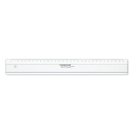 STAEDTLER Vonalzó, műanyag, 30 cm, STAEDTLER "Mars 562 04 F"