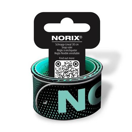 STAEDTLER Vonalzó, rugalmas, csuklóra pattintható, 30 cm, STAEDTLER, "Norix® 565"