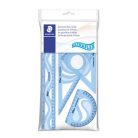 STAEDTLER Vonalzókészlet, műanyag, hajlítható, 4 darabos, STAEDTLER "569 PB", vegyes színek