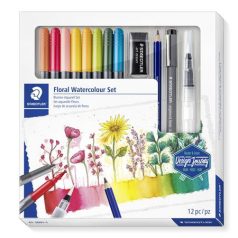   STAEDTLER Ecsetirón készlet, kétvégű, STAEDTLER "Mixed Set 5", 8 különböző szín