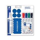 STAEDTLER Táblamarker készlet, 2 mm, kúpos, STAEDTLER "Lumocolor® Set 613 S", 10 darabos