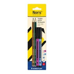   STAEDTLER Grafitceruza és tűfilc készlet, STAEDTLER "Noris® colour edition set", lila+kék tűfilc